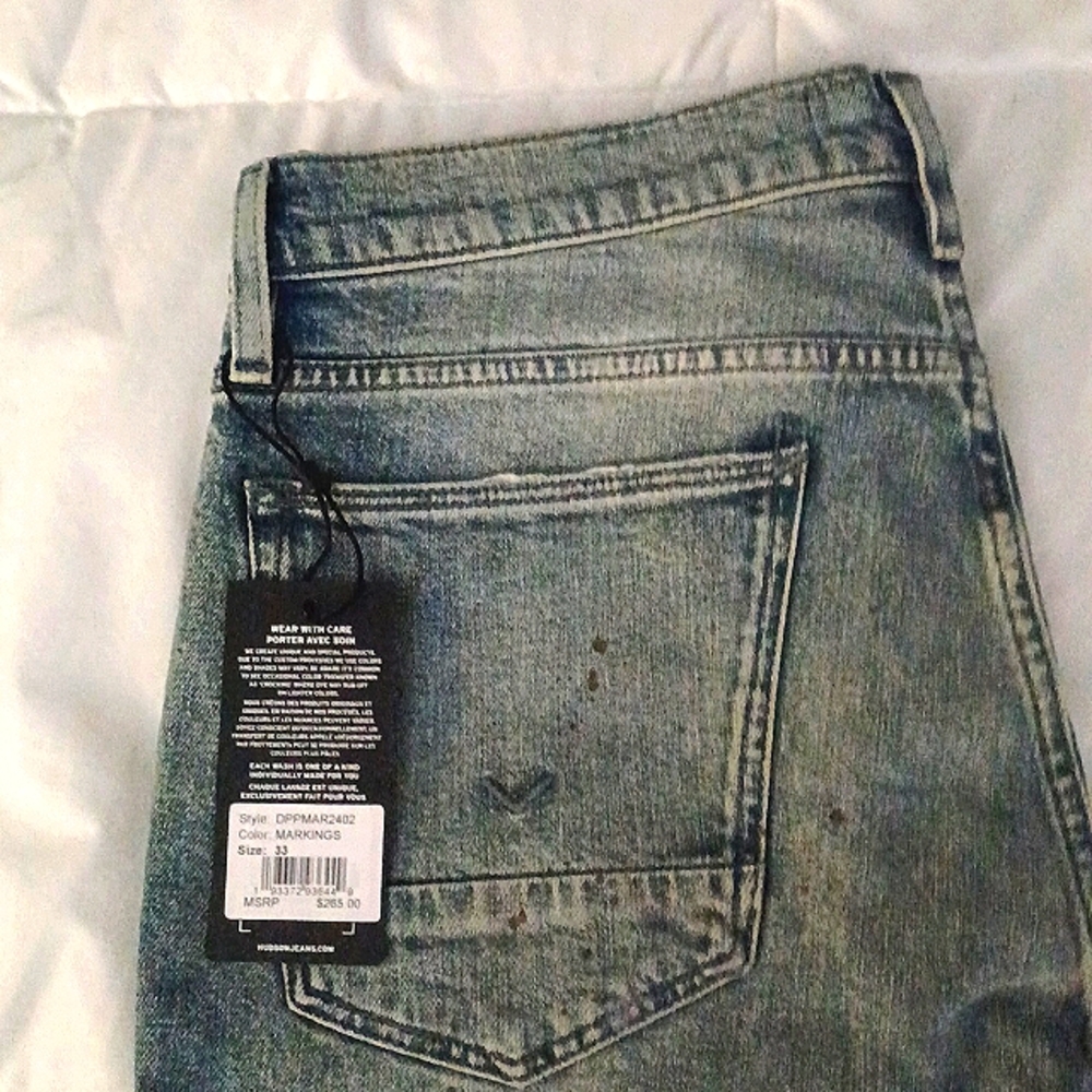 Hudson men's jeans (Zach skinny)